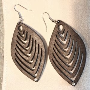 Essential Oil Diffuser Earrings with Rhinestone